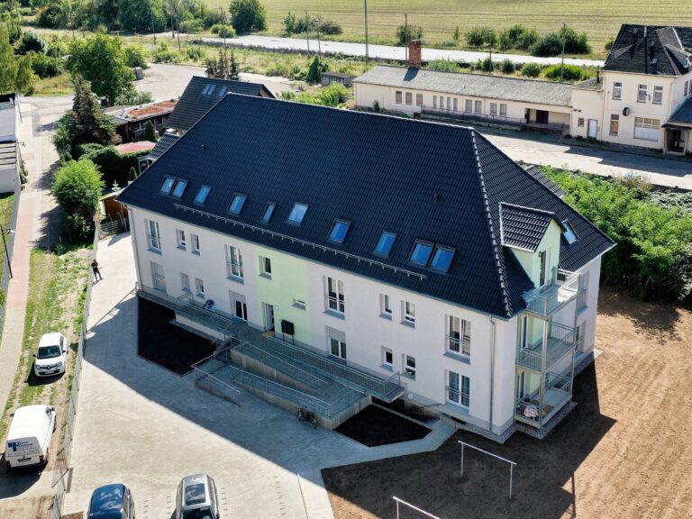 Sanierung Mehrfamilienhauses mit 12 barrierefreien Wohneinheiten in Bad Frankenhausen, 2020, Gebäude- und Tragwerksplanung, EnEV-Nachweis