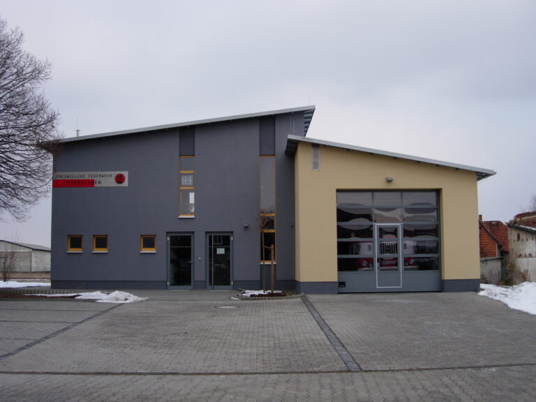 Neubau Feuerwehrgerätehaus in Udersleben, 2006, Tragwerksplanung