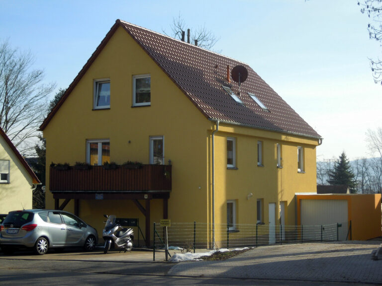 Neubau Mehrfamilienhauses mit 3 Wohneinheiten in Bad Frankenhausen, 2006, Gebäude- und Tragwerksplanung, EnEV-Nachweis